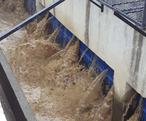  Suspensión del servicio de acueducto por creciente del río las Ceibas